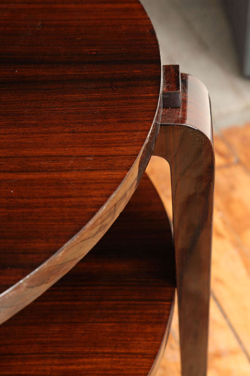 Art Deco Round Side Table For Sale 2