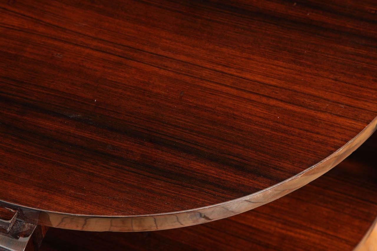 Art Deco Round Side Table For Sale 3