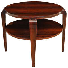 Art Deco Round Side Table