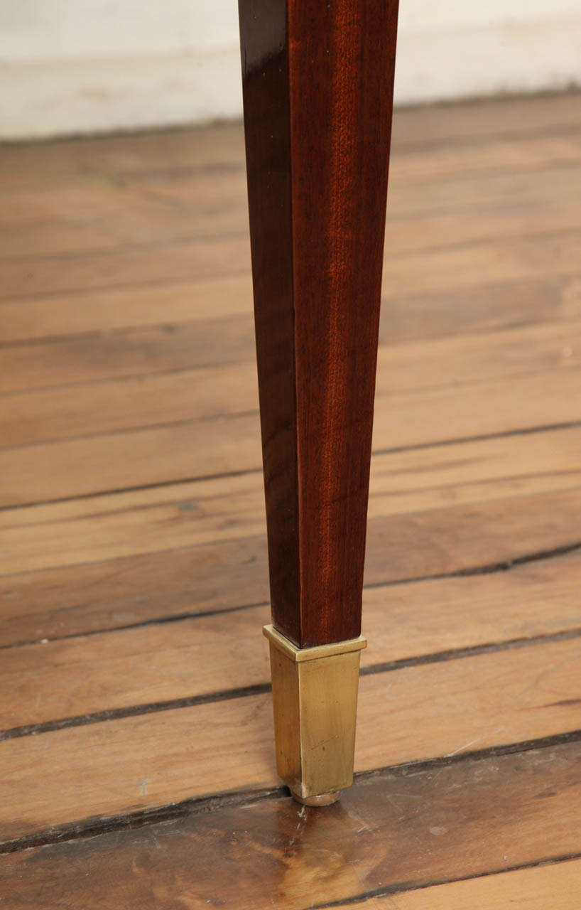 Elegant Art Deco Expandable Card Table For Sale at 1stDibs