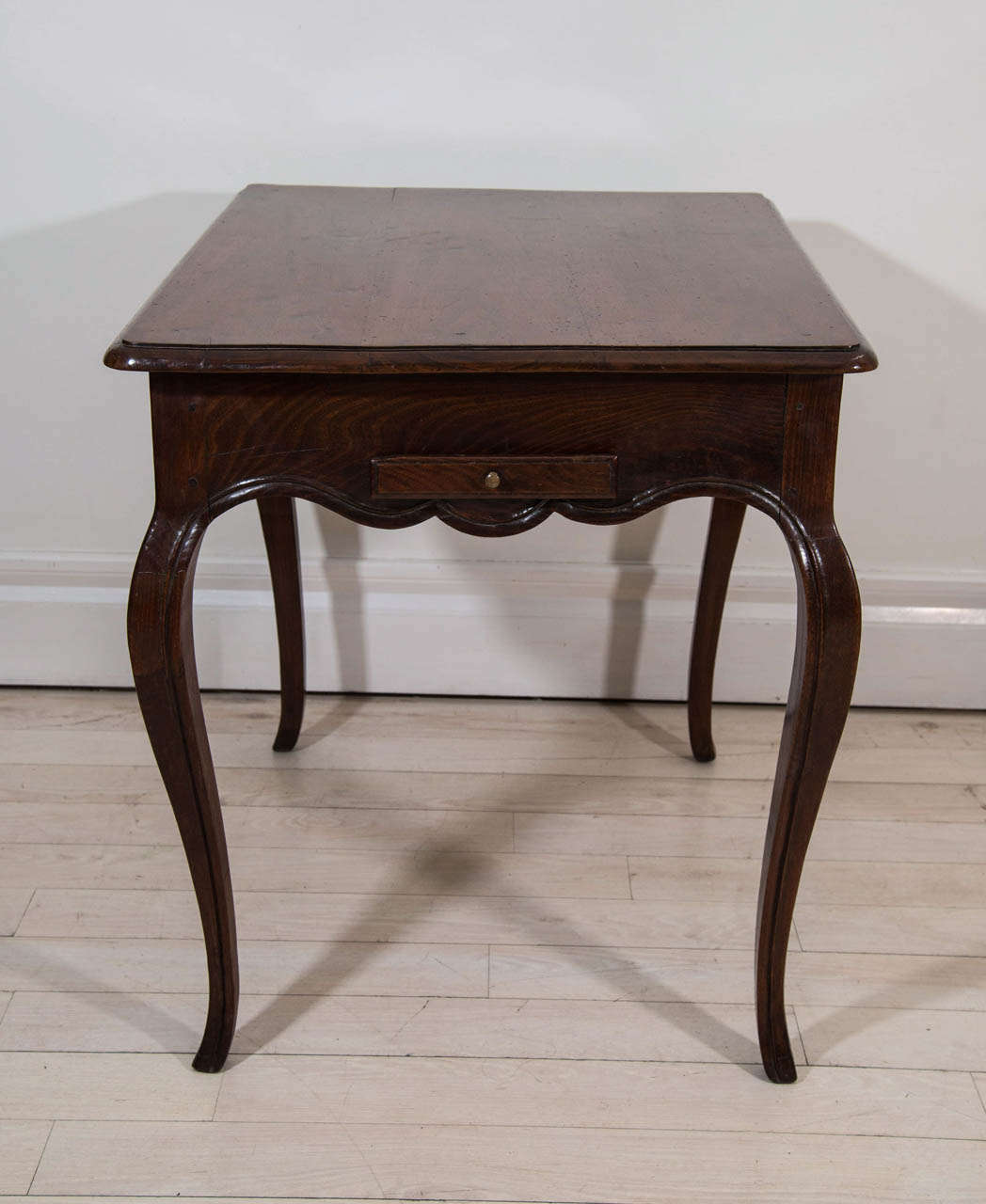 French Chestnut and Walnut Side Table 2