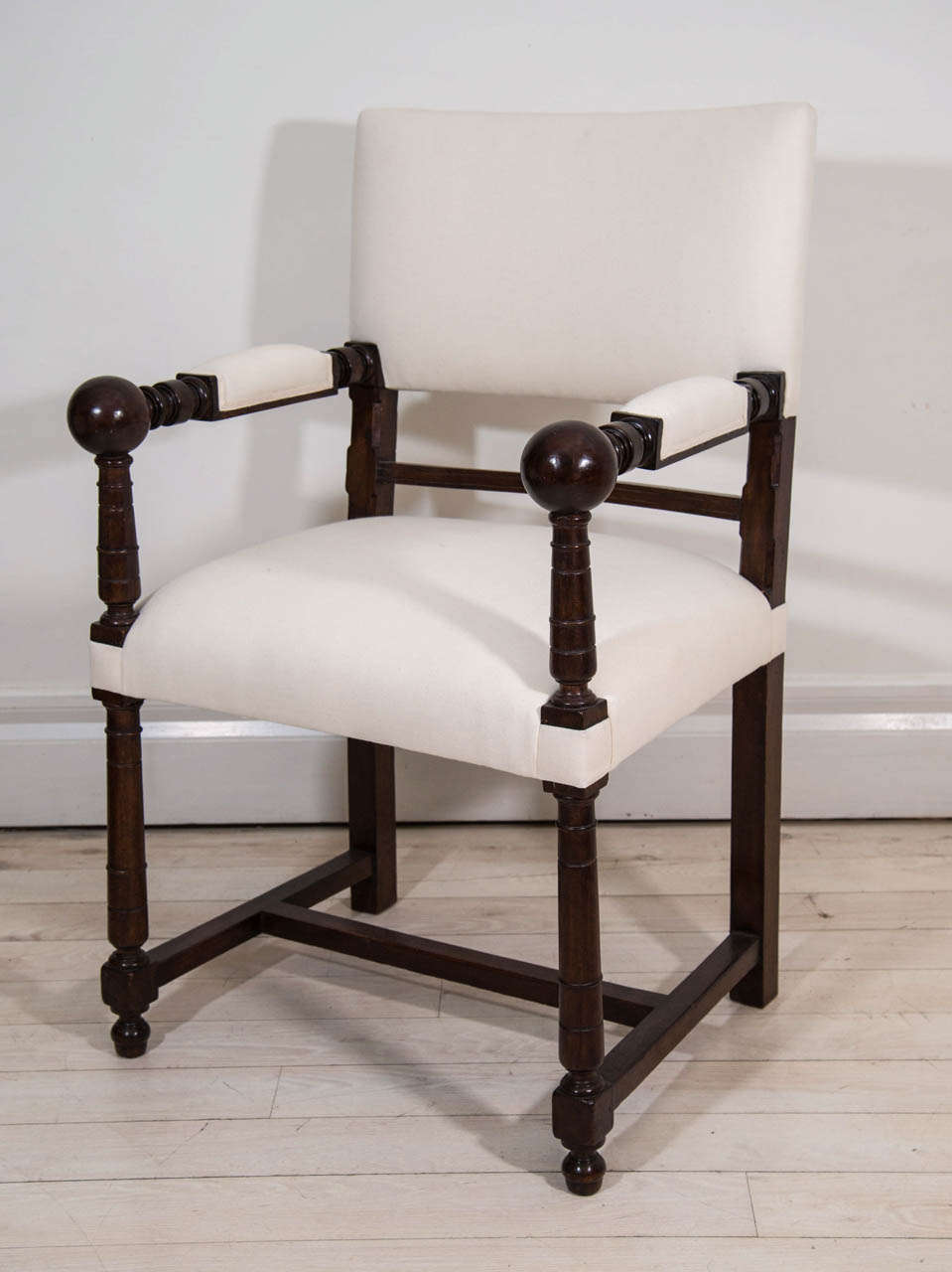 French Mahogany Hall Chairs In Excellent Condition In New York, NY