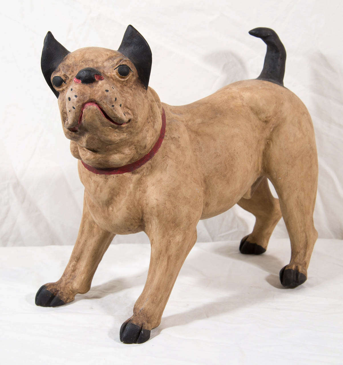 Antique Papier Mache French Bulldog at 1stDibs paper mache french