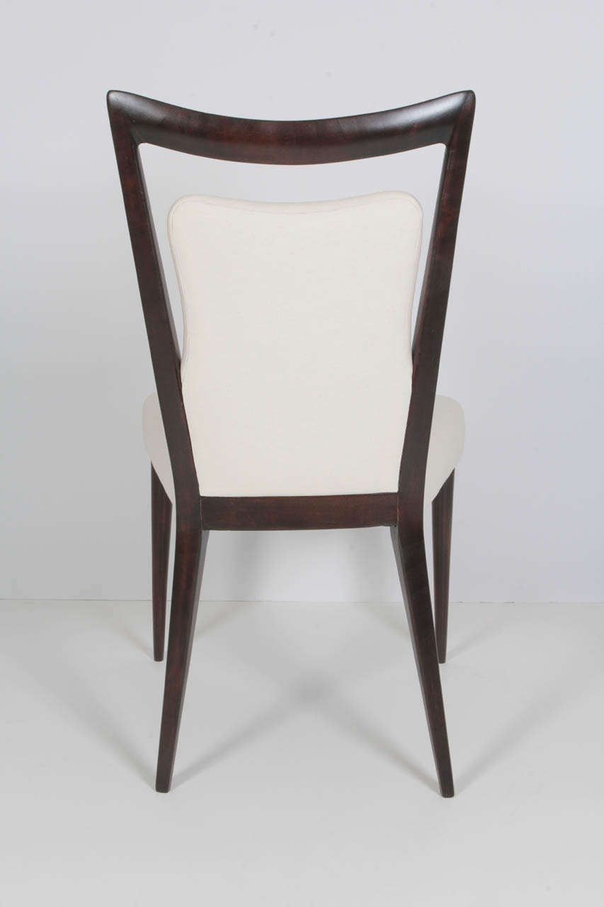 Mid-20th Century Set of Twelve Dining Chairs by Bega and Gottardi