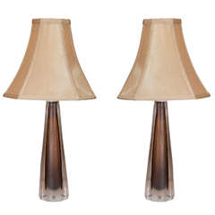 Vintage A Pair of Kosta Table Lamps