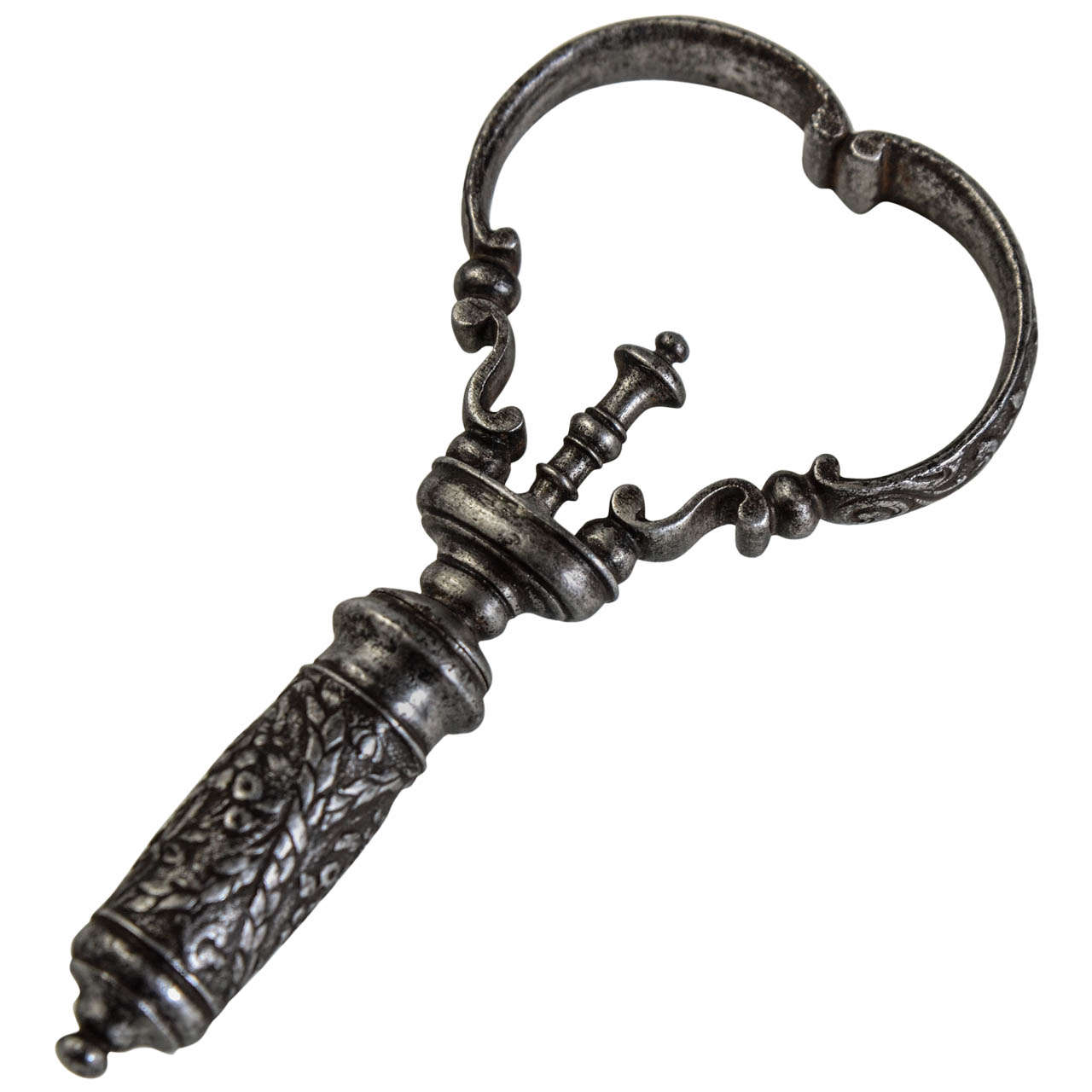 18th Century Wrought Iron Corkscrew
