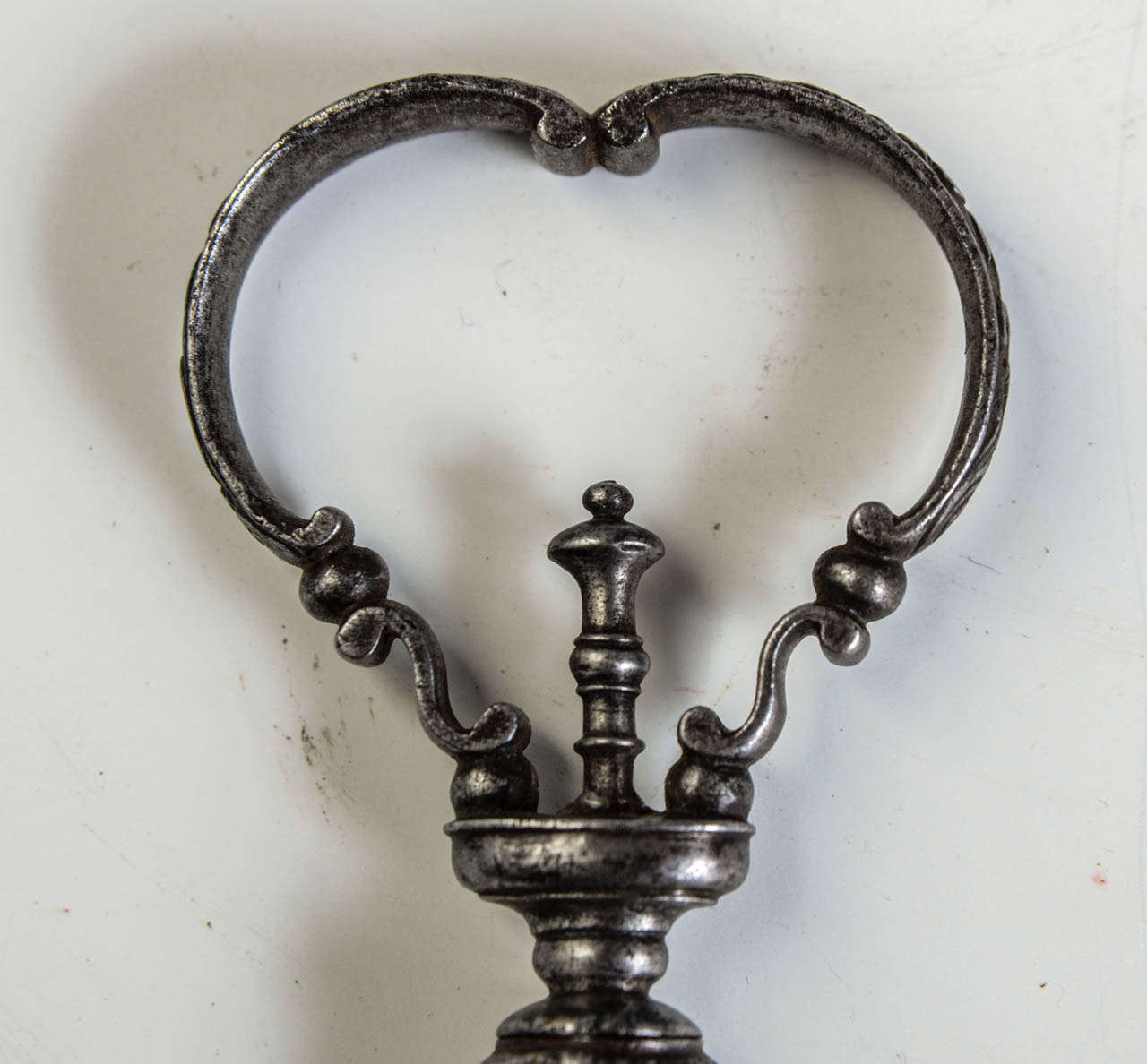 vintage cast iron corkscrew