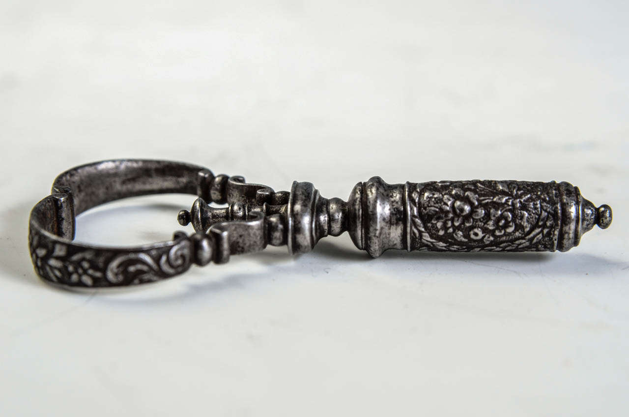 18th Century Wrought Iron Corkscrew In Excellent Condition In Paris, FR