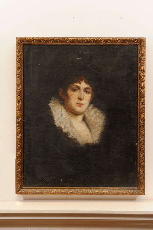 A portrait of a young boy done in a meaner of Flamand school of<br />
painting. The frame is carved wood.<br />
The painting was in a Art gallery in Budapest, Hungary.