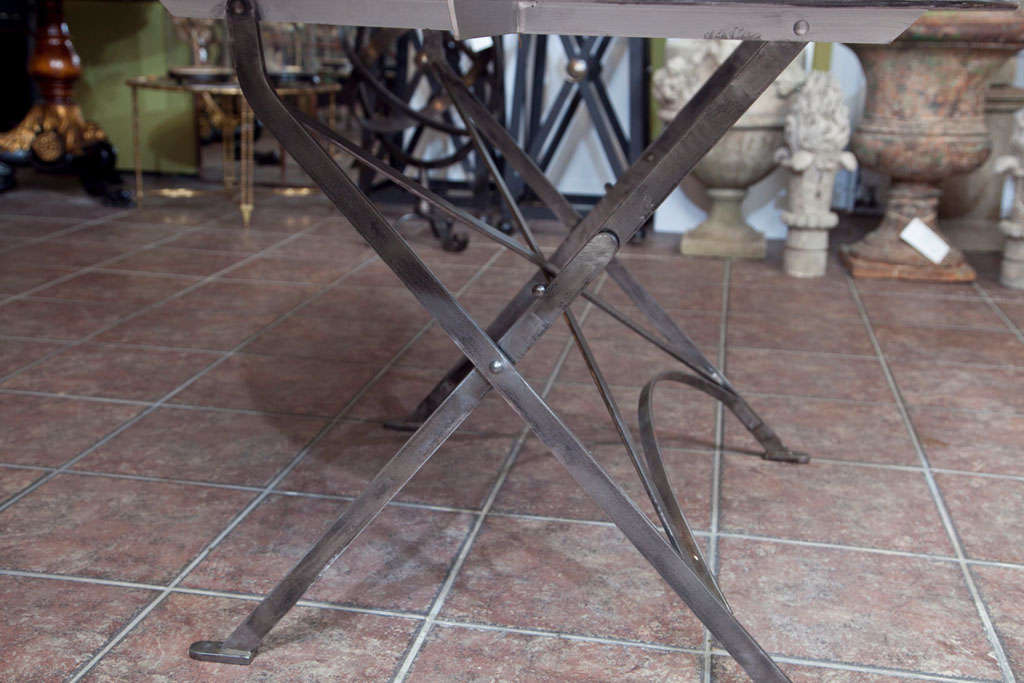 Folding French Metal Tables Outdoor/Indoor 3