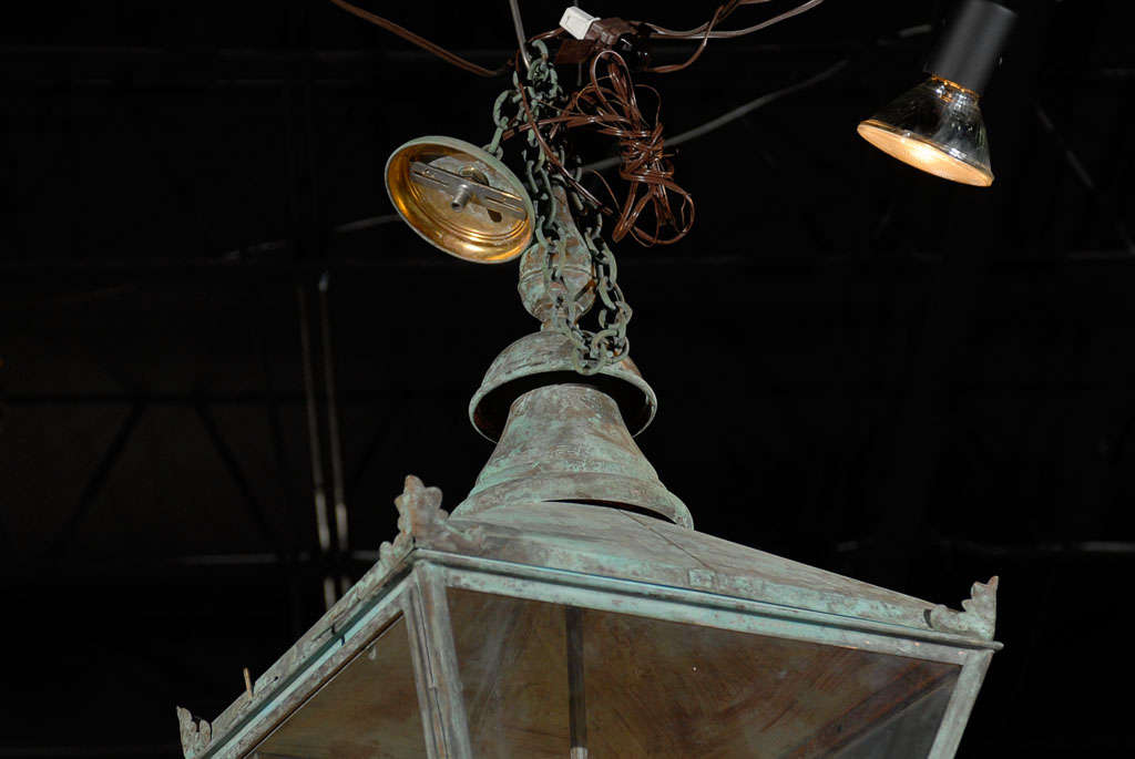 Copper Lantern In Excellent Condition In Atlanta, GA