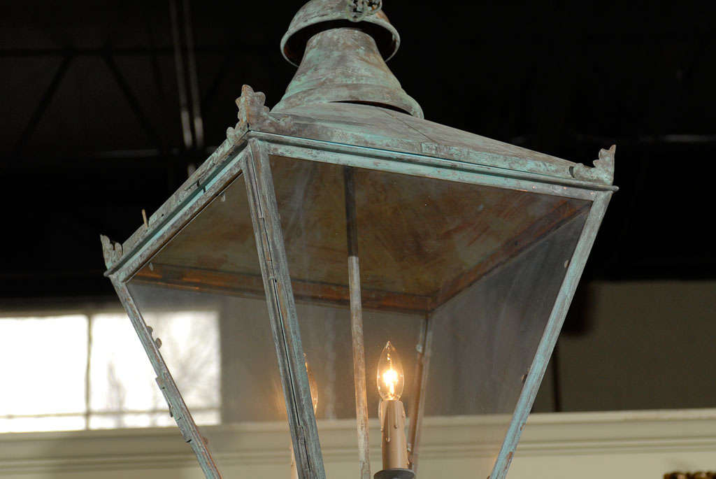 Copper Lantern at 1stDibs