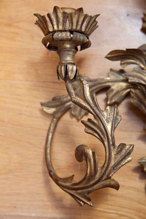 Apliques decorativos de tres luces en venta 1