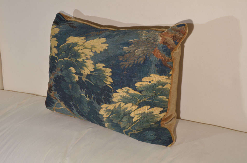 French 18th c. Aubusson Pillow