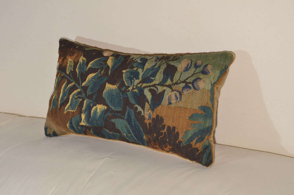 French 18th c. Aubusson Pillow