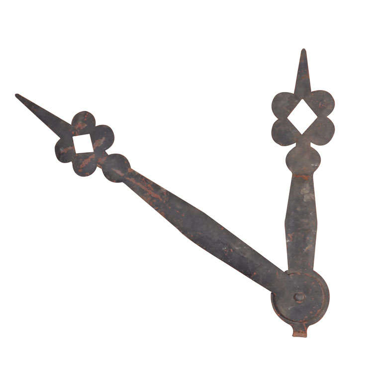 19th c. Metal Clock Hands at 1stDibs