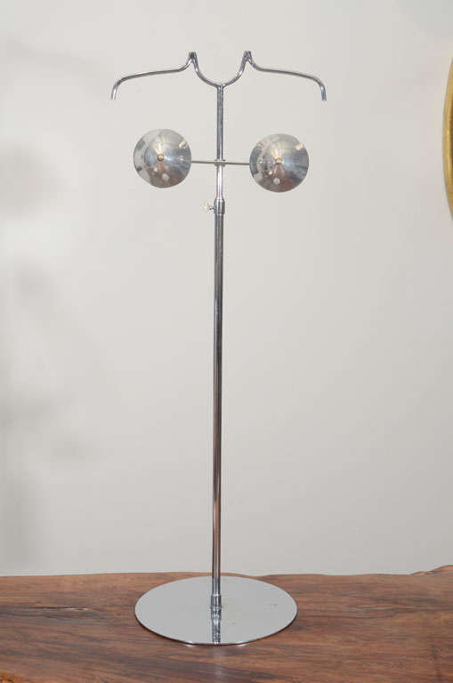 Adjustable Chrome Female Form by Seigel