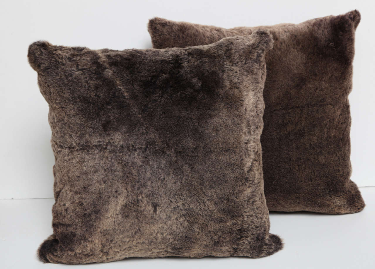 Shearling Pillows