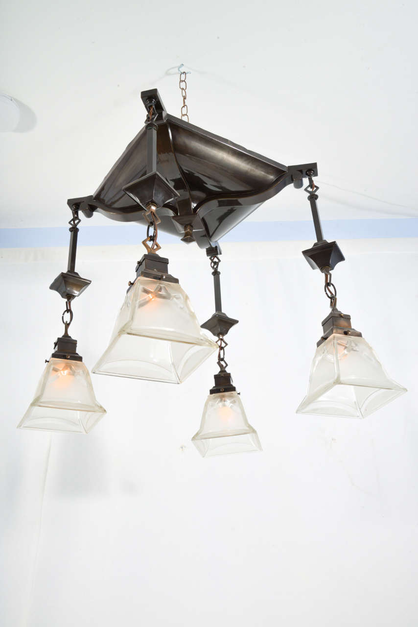 American Colonial, Four-Light Fixture 1