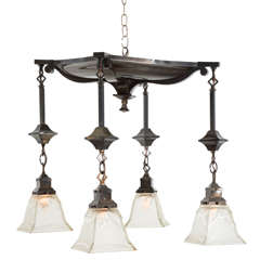 American Colonial, Four-Light Fixture