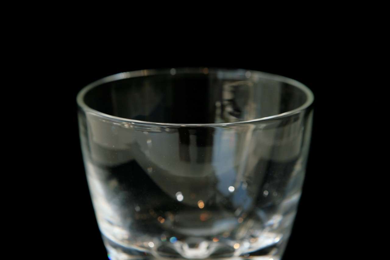 20th Century Set of Ten Crystal Old Fashioned Glasses by Steuben 