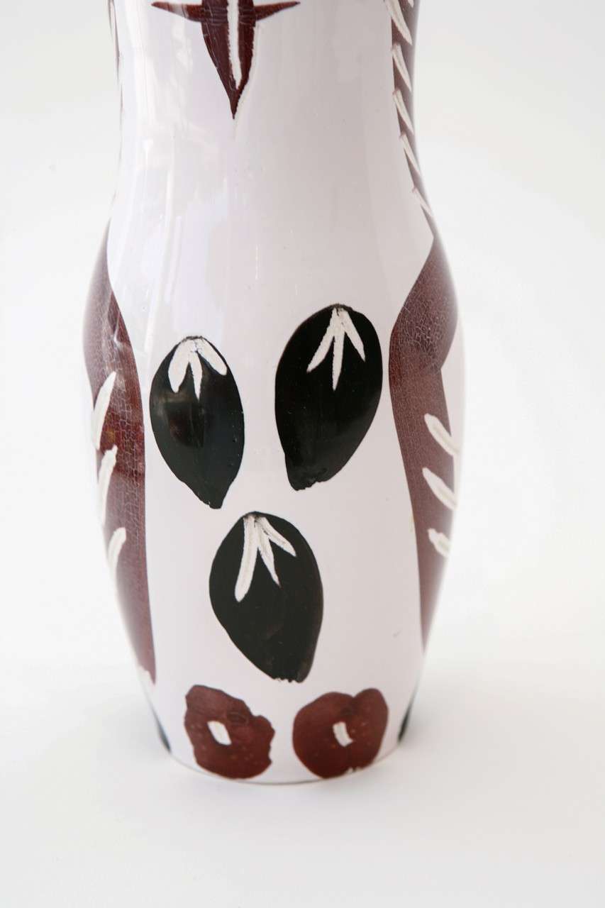 pablo picasso owl vase