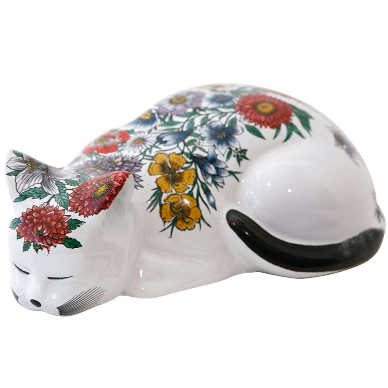Sleeping Cat by Piero Fornasetti at 1stDibs