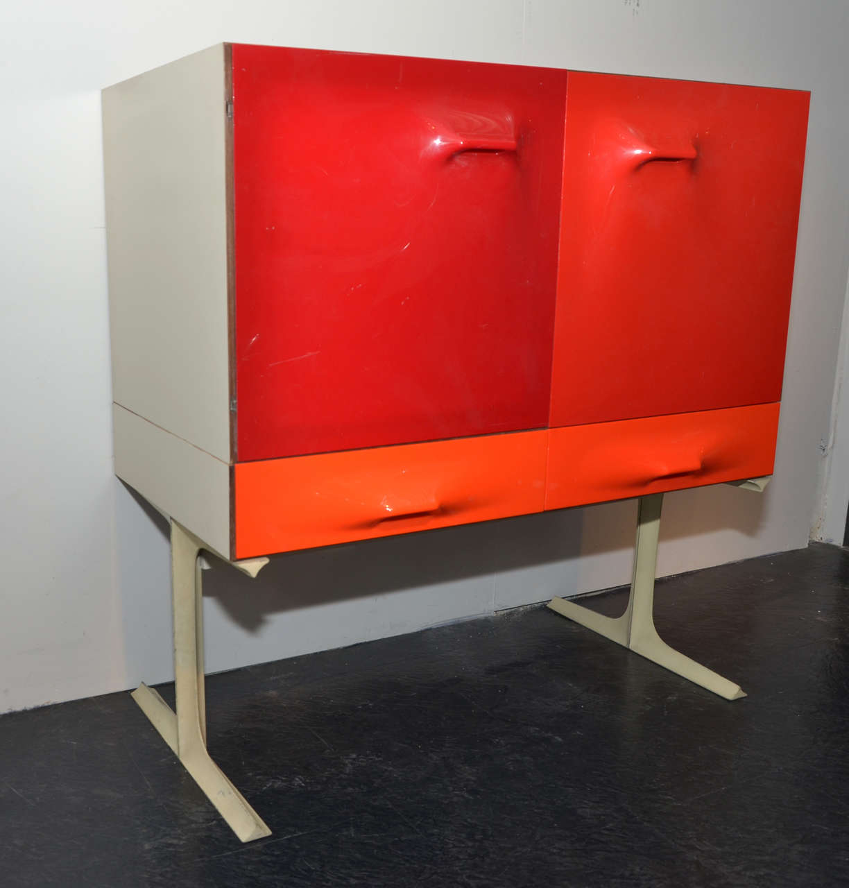 Mid-20th Century Small 1968 Cabinet by Raymond Loewy Edited by BF 2000 For Sale