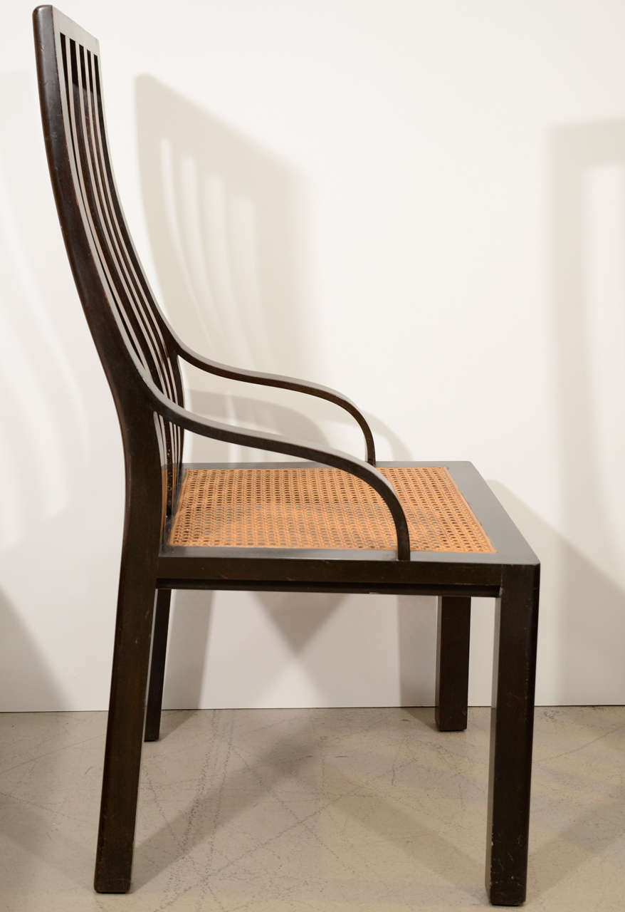 Ebonized Walnut Chairs by Harvey Probber 2