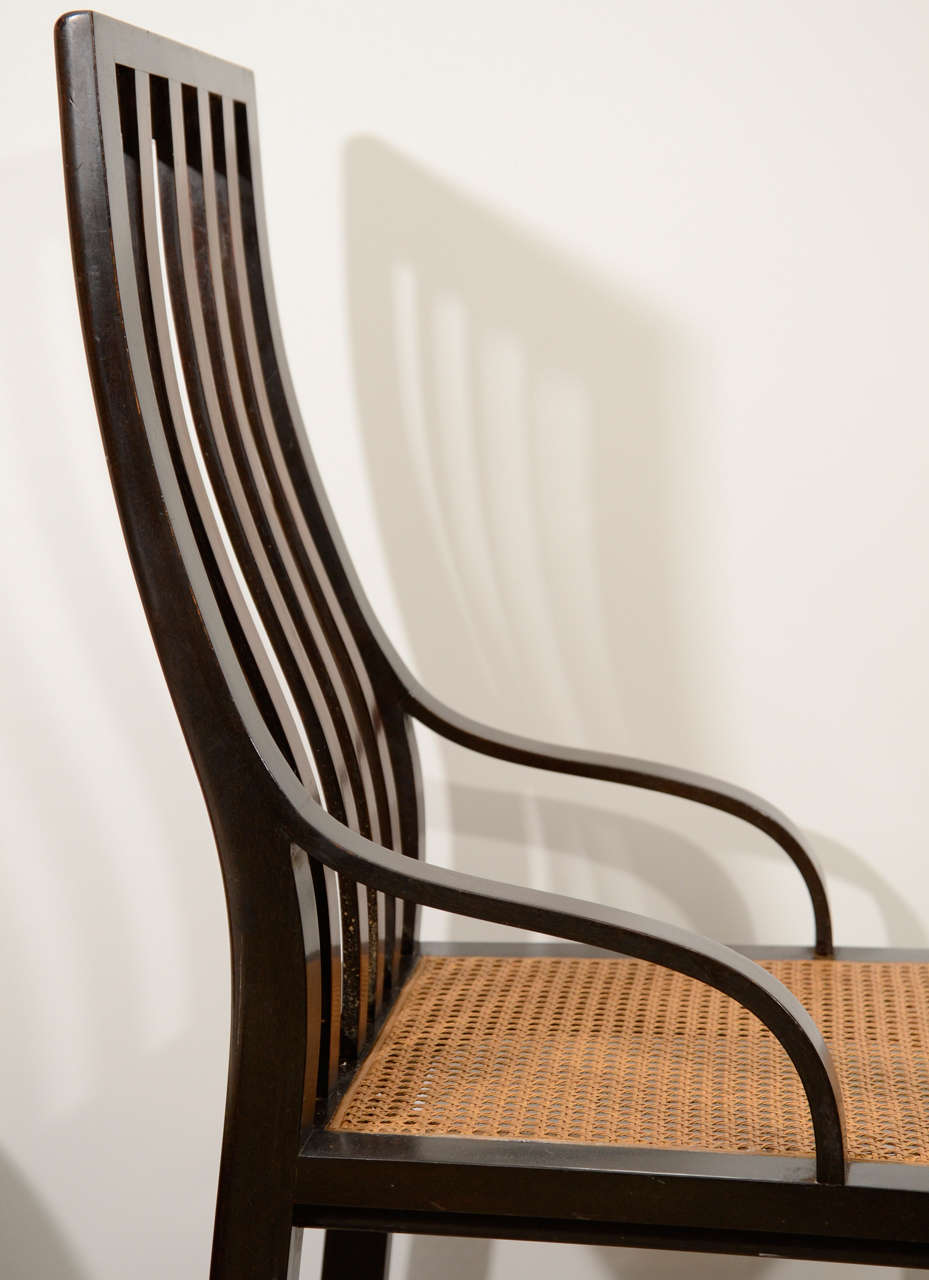 Ebonized Walnut Chairs by Harvey Probber 3
