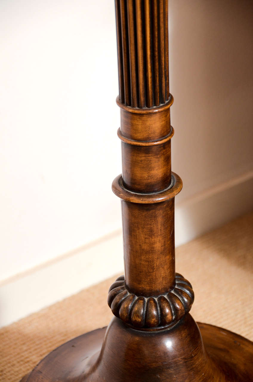 Turn of the Century Mahogany Floor Lamp For Sale 1