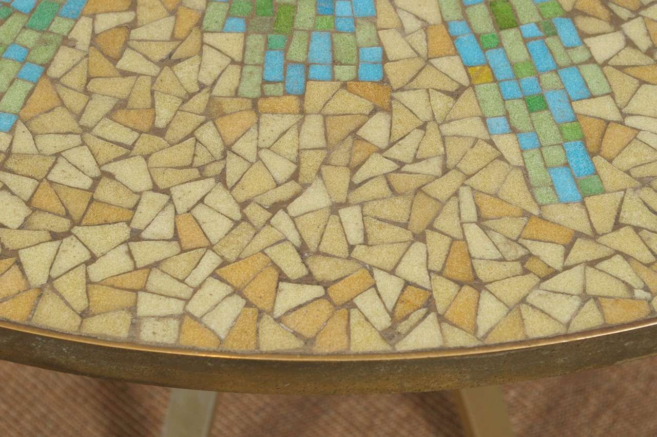 Mid-20th Century Mosaic Dining Table