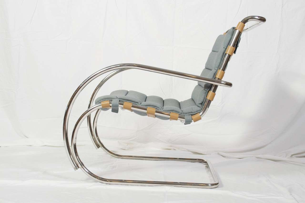 American Mies van der Rohe for Knoll International MR Lounge Armchair