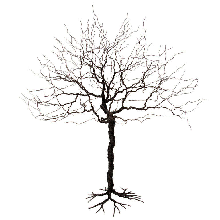 Wire Tree Sculpture at 1stDibs