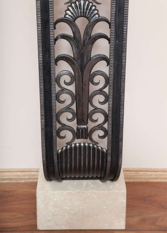Art Deco Style Console in the manner of Brandt In Good Condition For Sale In Bridgewater, CT