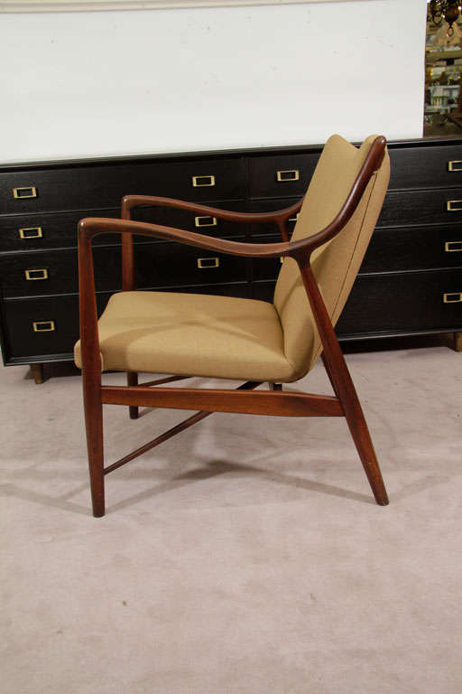 Mid Century Danish Modern Finn Juhl 45 Chair 1