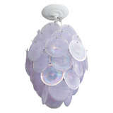 Lavender Vistosi Disc Chandelier