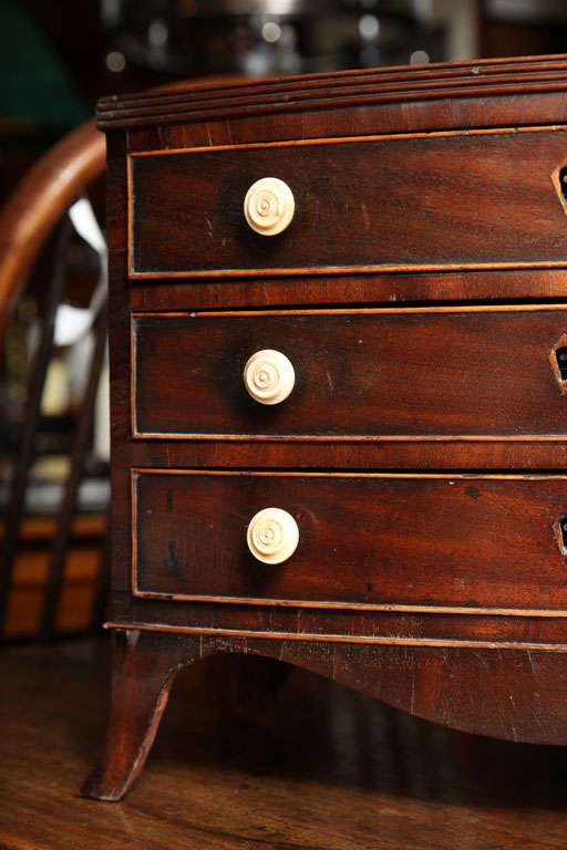19th Century Miniature Chest of Drawers 3