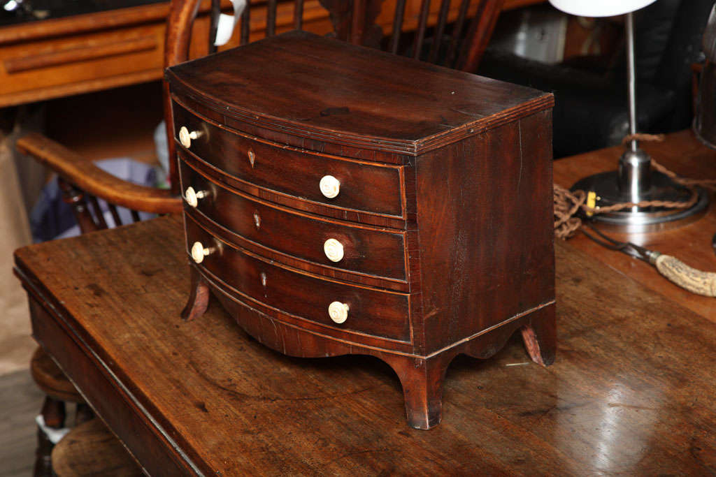 19th Century Miniature Chest of Drawers 6
