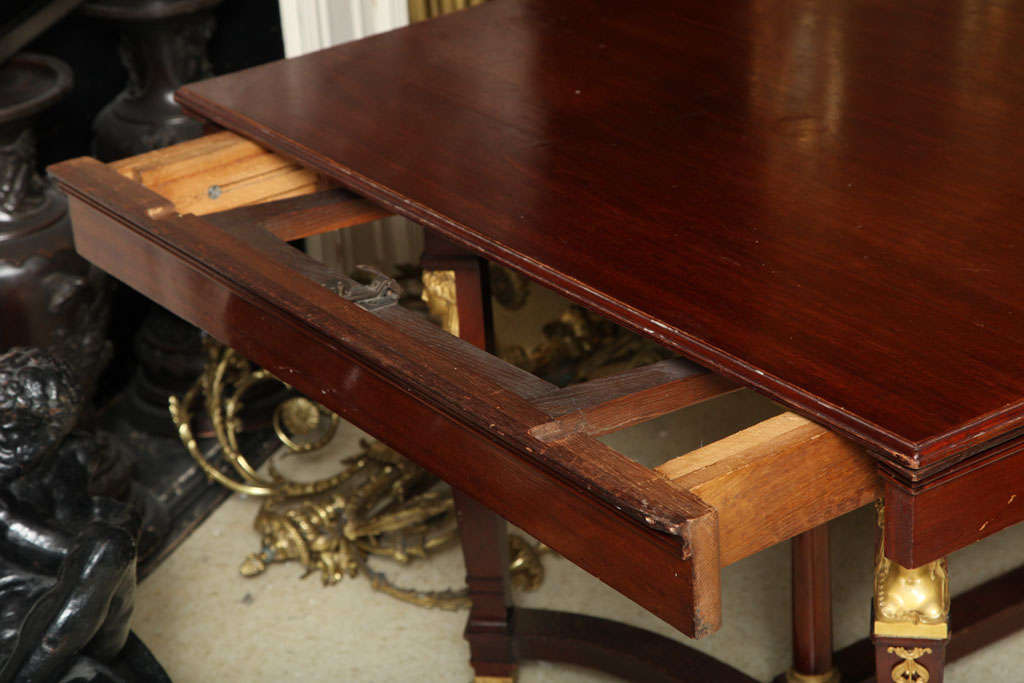 Empire Style Dining Room Table For Sale 4