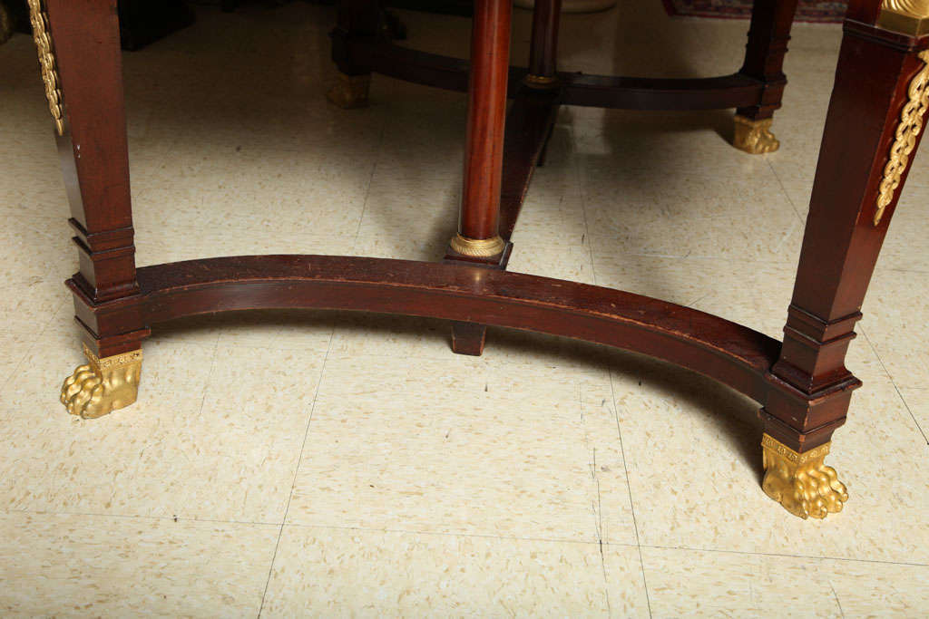 Empire Style Dining Room Table For Sale at 1stDibs