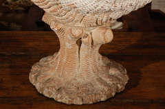 19th Century A Terra Cotta Shell Form Planter