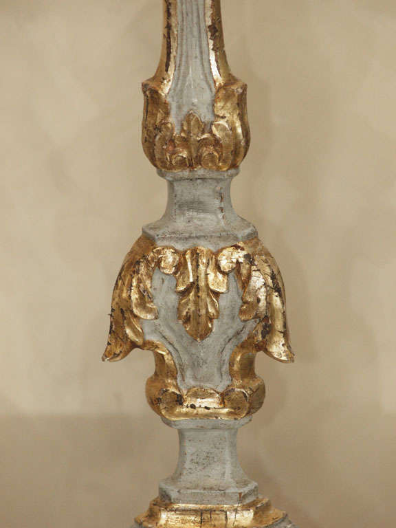 Pair of Italian Candlesticks For Sale 1