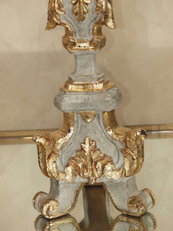 Pair of Italian Candlesticks For Sale 2