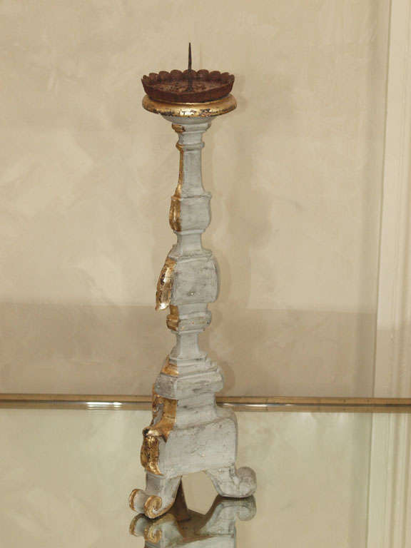 Pair of Italian Candlesticks For Sale 4
