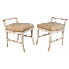 pair of swedish stools