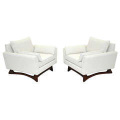 Adrian Pearsall sculptural lounge chairs