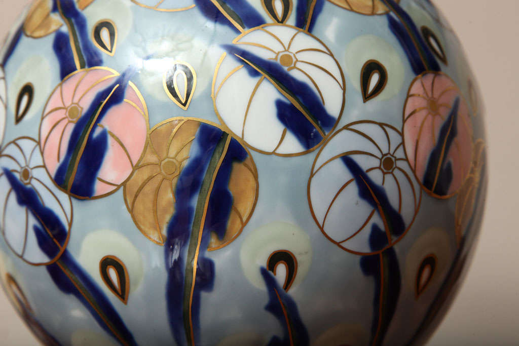 Limoges Art Deco Vase 1