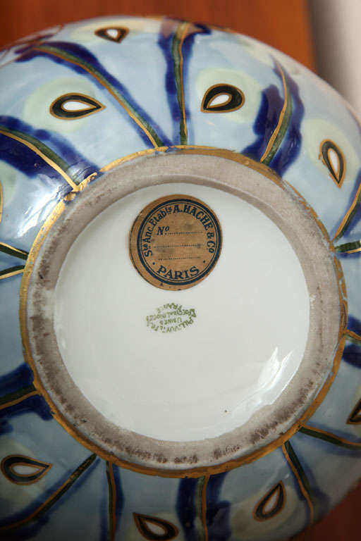 Limoges Art Deco Vase 4