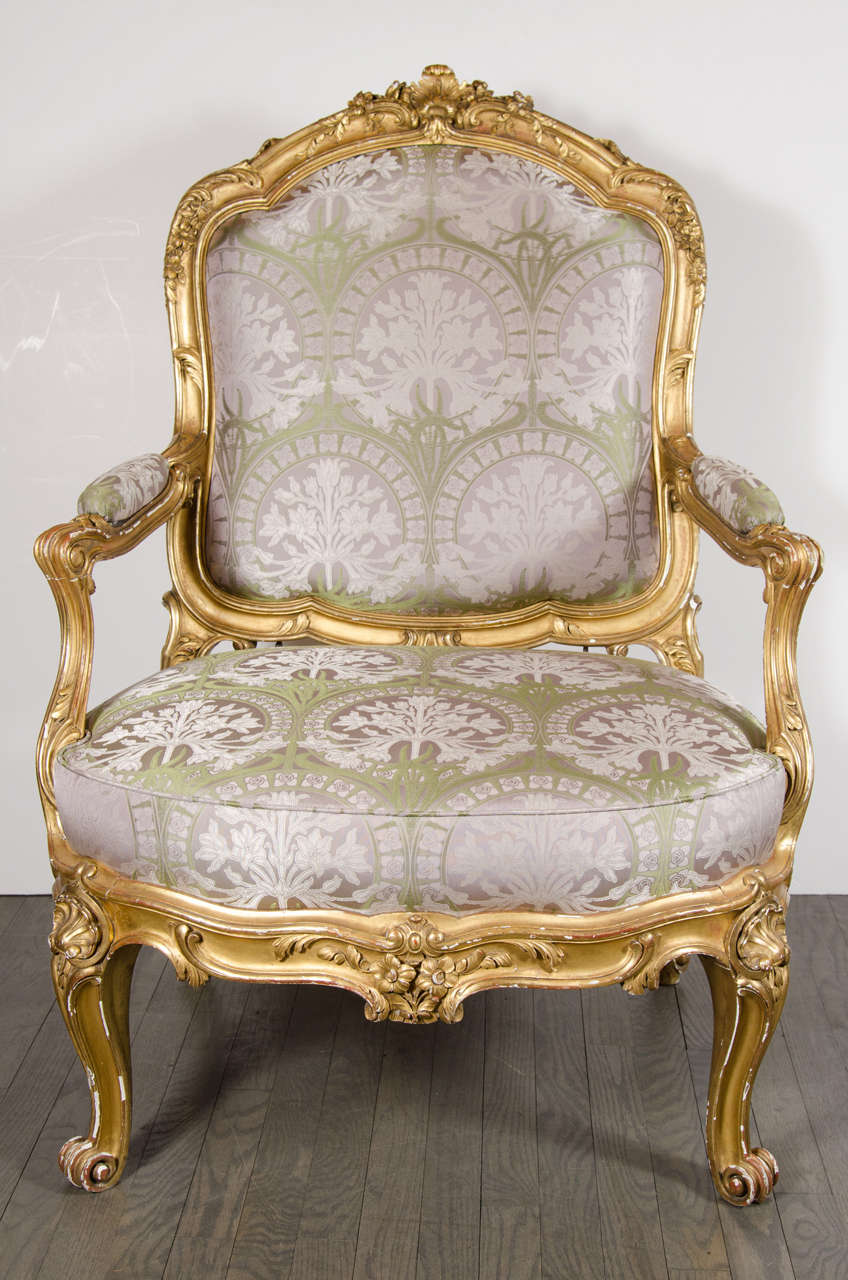 gilded chairs